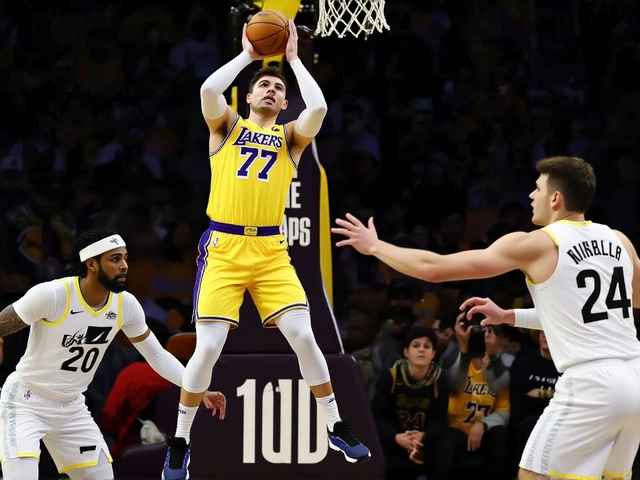 Luka Dončić erupts for 37 points as Lakers rout Jazz 140-126 in LeBron James' season debut